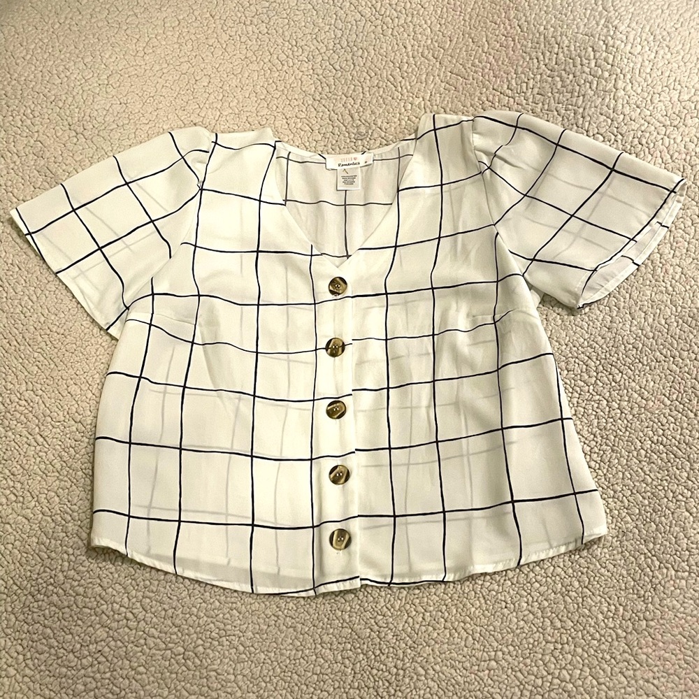 Bottom up crop top